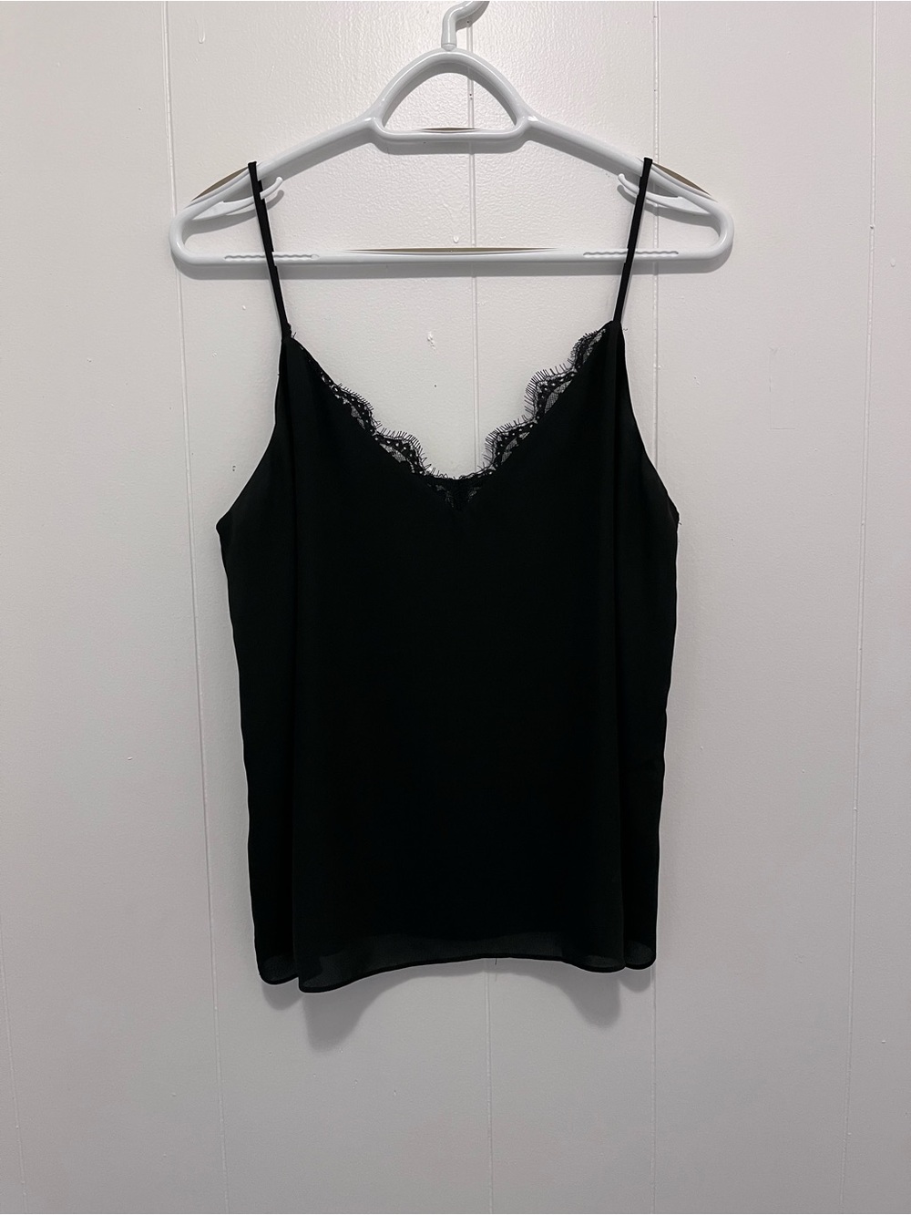 Allison Joy Black Tank w/lace
